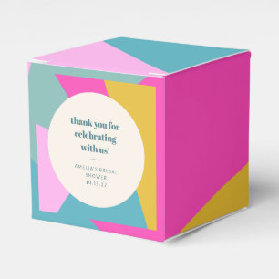 Farbenfrohe einzigartige benutzerdefinierte Dankes Geschenkschachtel