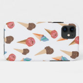Farbenfrohe Eiscreme Case-Mate iPhone Hülle (Rückseite (Horizontal))