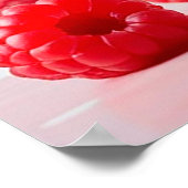 Farbenfrohe Eiscreme-Kone mit Splash Milk Poster (Ecke)