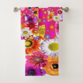 Farbenfrohe Elefanten Badetücher Set (Insitu)