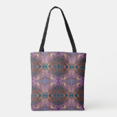 Farbenfrohe Elegance Monogram Tasche (Rückseite)