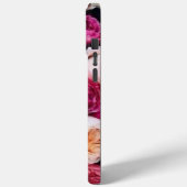 Farbenfrohe Elegant Floral iPhone Case (Rückseite / Links)