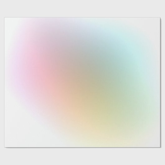 Farbenfrohe Elegante Moderne Vorlage Geschenkpapier (Flach)