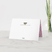 Farbenfrohe Elegante Muttertagskarte Feiertagskarte (Rückseite)