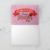 Farbenfrohe Elegante Muttertagskarte Feiertagskarte (Innenseite)