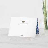 Farbenfrohe Elegante Muttertagskarte Feiertagskarte (Rückseite)