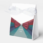 Farbenfrohe Elegante Rainbow Hochzeit Einladung Geschenkschachtel (Vorderseite)