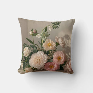 Farbenfrohe Elegante, Vintag inspiriert Blume Kissen