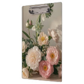 Farbenfrohe Elegante, Vintag inspiriert Blume Klemmbrett (Links)
