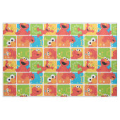 Farbenfrohe Elmo Grid Muster Stoff (Fat Quarter (45,7 x 55,9 cm))