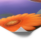 Farbenfrohe Engel Girl mit Puppy Child's Wall Post Poster (Ecke)