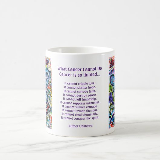 Farbenfrohe Engelkrebse können Kaffeepusche nicht Kaffeetasse (Mittel)