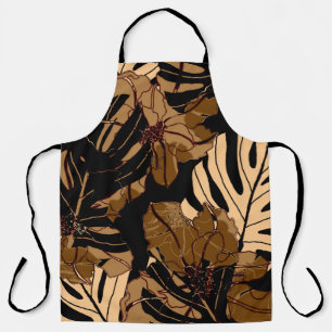 Farbenfrohe Erdbeere: Wasserfarbene, rosa Erbsen Schürze