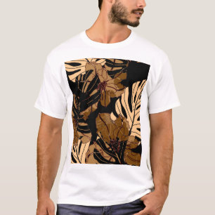 Farbenfrohe Erdbeere: Wasserfarbene, rosa Erbsen T-Shirt
