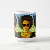 farbenfrohe Ermächtigung Kaffeetasse (Mittel)