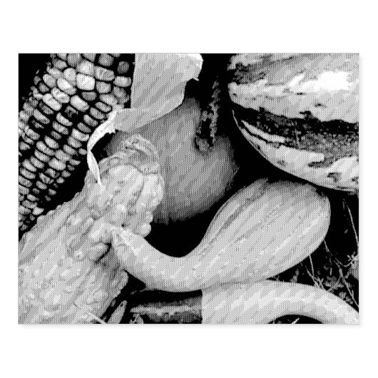 farbenfrohe Erntedank Gummistempel (Prägung)