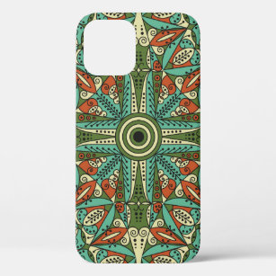 Farbenfrohe ethnische Arabeske: Vintage Ornamente Case-Mate iPhone Hülle