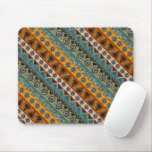 Farbenfrohe ethnische Azteken-Muster dekorieren Mousepad (Mit Mouse)