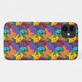 Farbenfrohe exotische Blätter Muster-23190 Case-Mate iPhone Hülle (Rückseite (Horizontal))