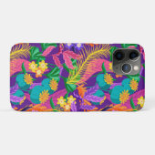 Farbenfrohe exotische Blumenmuster-23148 Case-Mate iPhone Hülle (Rückseite (Horizontal))