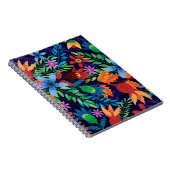 Farbenfrohe exotische Blumenmuster-32436 Notizblock (Rechte Seite)