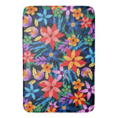 Farbenfrohe exotische Blumenmuster-68578 Badematte (Vorderseite Vertikal)