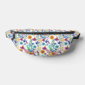 Farbenfrohe, exotische, florale Hintergrundmuster- Bauchtasche (Ablage )