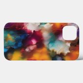 Farbenfrohe Explosionsalcohol Tinte Case-Mate iPhone Hülle (Rückseite (Horizontal))