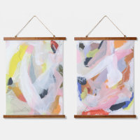 Farbenfrohe expressive Abstrakte Malerei Kunst