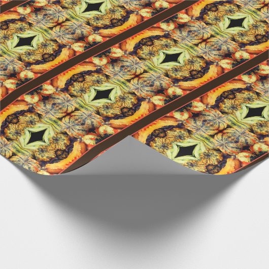 Farbenfrohe Extravagante Waren Nah Abstrakt Geschenkpapier (Ecke)