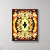 Farbenfrohe Extravagante Waren Nah Abstrakt Leinwanddruck (Vorderseite)