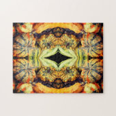 Farbenfrohe Extravagante Waren Nah Abstrakt Puzzle (Horizontal)