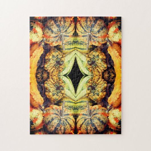 Farbenfrohe Extravagante Waren Nah Abstrakt Puzzle (Vertikal)