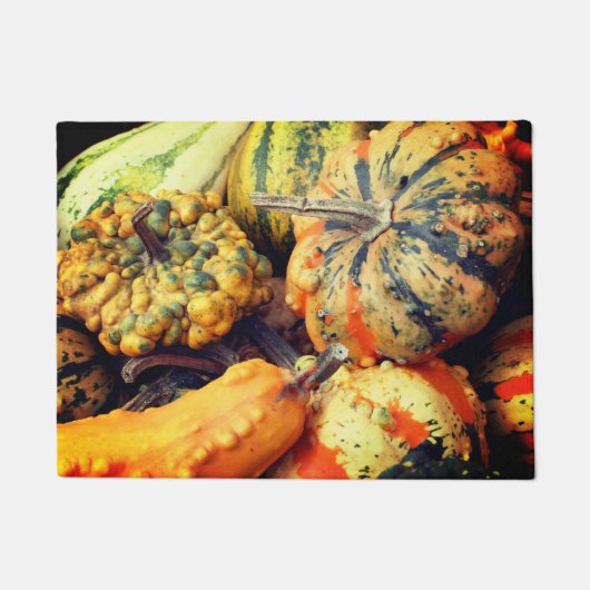 Farbenfrohe Extravagante Waren Nah Fußmatte (Vorderseite)