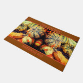 Farbenfrohe Extravagante Waren Nah Personalisiert Fußmatte (Schrägansicht)