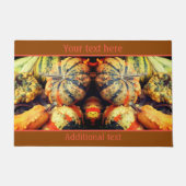 Farbenfrohe Extravagante Waren Nah Personalisiert Fußmatte (Vorderseite)