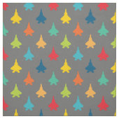 Farbenfrohe F-22 Raptor Fighter Jet Muster Primari Stoff (Muster)