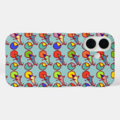 farbenfrohe Fahrräder Case-Mate iPhone Hülle (Rückseite (Horizontal))