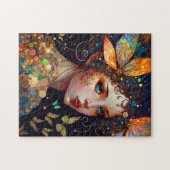 Farbenfrohe Fairy Butterfells Fantasy Art Puzzle (Horizontal)