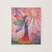 Farbenfrohe Fairy Puzzle mit Tin (Vertikal)