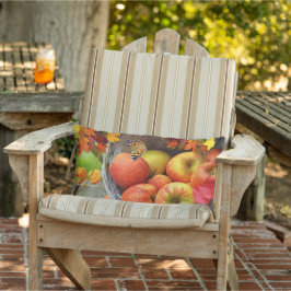Farbenfrohe Fall Apple Basket Kissen
