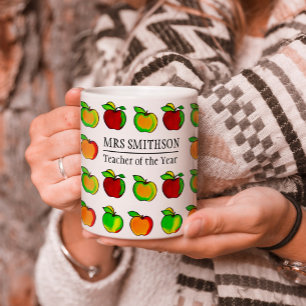 Farbenfrohe Fall Apple Muster Niedliche Geschenke  Kaffeetasse