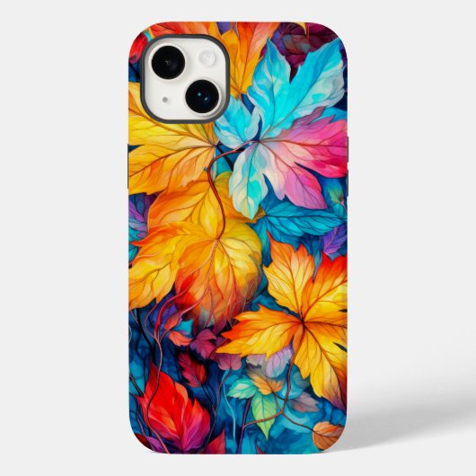 Farbenfrohe Fallböden Case-Mate iPhone Hülle (Rückseite)