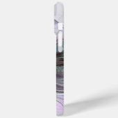 Farbenfrohe Fantasie Abstrakt Modernes Fraktal Blu Case-Mate iPhone Hülle (Rückseite / Links)