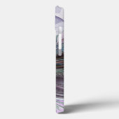 Farbenfrohe Fantasie Abstrakt Modernes Fraktal Blu Case-Mate iPhone Hülle (Rückseite / Links)