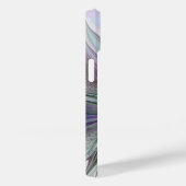 Farbenfrohe Fantasie Abstrakt Modernes Fraktal Blu Case-Mate iPhone Hülle (Rückseite / Rechts)