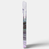 Farbenfrohe Fantasie Abstrakt Modernes Fraktal Blu Case-Mate iPhone Hülle (Rückseite / Links)