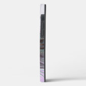 Farbenfrohe Fantasie Abstrakt Modernes Fraktal Blu Case-Mate iPhone Hülle (Rückseite / Links)