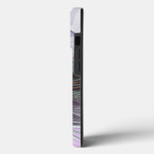 Farbenfrohe Fantasie Abstrakt Modernes Fraktal Blu Case-Mate iPhone Hülle (Rückseite / Links)