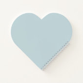 Farbenfrohe Fantasie Abstrakt Modernes Fraktal Blu Notizblock (Rückseite)